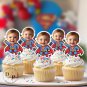 Spiderman Cupcake Toppers - Face cupcake topper -Custom Face- cupcake Topper- Birthday party