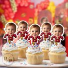 Flash Cupcake Toppers - Face cupcake topper -Custom Face- cupcake Topper- Birthday party