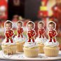 Flash Cupcake Toppers - Face cupcake topper -Custom Face- cupcake Topper- Birthday party