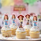 Toy Story Cupcake Toppers - Face cupcake topper -Custom Face- cupcake Topper- Birthday party