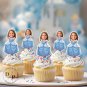 Princess Jasmine Cupcake Toppers - Face cupcake topper -Custom Face- cupcake Topper- Birthday party