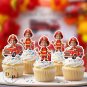 Fire Truck Cupcake Toppers - Face cupcake topper -Custom Face- cupcake Topper- Birthday party