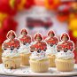 Firefighter Cupcake Toppers - Face cupcake topper -Custom Face- cupcake Topper- Birthday party