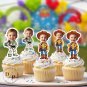 Toy Story Cupcake Toppers - Face cupcake topper -Custom Face- cupcake Topper- Birthday party