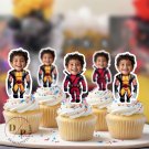 Deapol x Wolverine Cupcake Toppers - Face cupcake topper -Custom Face- Birthday party