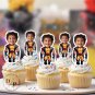 Deapol x Wolverine Cupcake Toppers - Face cupcake topper -Custom Face- Birthday party
