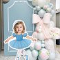 Ballerina Cutout-Custom Face Digital Party Decoration-Printable File for Birthday Backdrop Props