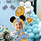 Mickey Race Car Driver Blue Suit Cutout-Custom Face Digital Party Decoration-Printable File Mickey Race Car Driver Blue Suit Cutout-Custom Face Digital Party Decoration-Printable File