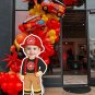 Firefighter Cutout-Custom Face Party Decoration-Printable Digital File for Photo Booth Props