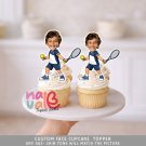 Grand Slam Tennis Custom Face Cupcake Toppers – Photo Little Ace Sports Theme Digital File Grand Slam Tennis Custom Face Cupcake Toppers – Photo Little Ace Sports Theme Digital File