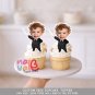 Boss Baby Suit Custom Face Cupcake Toppers – Tiny CEO Business Outfit Theme Digital File