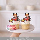 Mickey Roadster Racers Custom Face Cupcake Toppers – Mouse Driver Theme Digital File Mickey Roadster Racers Custom Face Cupcake Toppers – Mouse Driver Theme Digital File