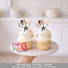 Karate Kid Party Custom Face Cupcake Toppers – Martial Arts Dojo Theme Digital File Karate Kid Party Custom Face Cupcake Toppers – Martial Arts Dojo Theme Digital File