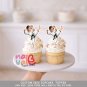 Karate Kid Party Custom Face Cupcake Toppers – Martial Arts Dojo Theme Digital File