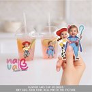Jessie and Bo Peep Custom Face Stickers – Toy Story Decor Digital File