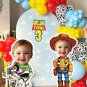 Woody and Buzz Toy Story Cutout – Custom Face – Cowboy Space Ranger Theme – Digital File