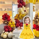 Belle Cutout-Custom Face Digital Party Decoration-Printable File for Birthday Backdrop