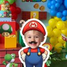 Mario Cutout – Custom Face Digital Party Decoration – Printable File for Birthday & Photo Props Mario Cutout – Custom Face Digital Party Decoration – Printable File for Birthday & Photo Props