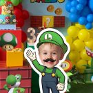 Luigi Cutout – Custom Face Digital Party Decoration – Printable File for Birthday & Photo Props Luigi Cutout – Custom Face Digital Party Decoration – Printable File for Birthday & Photo Props