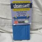 Clean Shopping Cart Handle Guard Reusable Cover Sanitary Washable Wipe Blue
