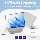 16" Inch 240 Hz Ultra-clear Screen Windows 11 Pro Laptop