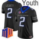 Ashton Jeanty Boise State Broncos Black Youth Jersey