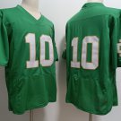 Notre Dame 10 Sam Hartman Green Stitched Men Jersey(no name)
