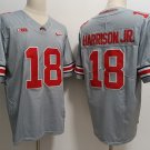 Buckeyes 18 Marvin Harrison JR Gray 2023 Stitched Men Jersey