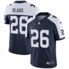Men's Cowboys 26 DaRon Bland Navy Thanksgiving Stitched Limited Jersey