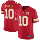 Men's Chiefs 10 Isiah Pacheco Red Stitched Limited Jersey