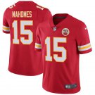 Men's Chiefs 15 Patrick Mahomes Red Stitched Limited Jersey