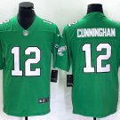 Eagles 12 Randall Cunningham Green Stitched Men Jersey