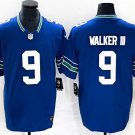 Seahawks 9 Kenneth Walker III Royal 2023 F.U.S.E Stitched Men Jersey