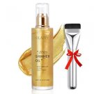 Shimmer Body Oil Waterproof Body Luminizer Bronze, Face Brighten Moisturizing