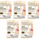 5 Pack Blistex Deep Renewal Lip Protectant, SPF 15 0.15 oz Each