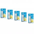 5 Twin-Packs Softlips Lip Protectant Balm, Sunscreen SPF 20, Vanilla