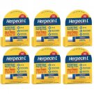 6 Pk Herpecin-L LIP BALM STICK SPF 30 Protectant Sunscreen cold sore .10oz Ea