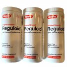 Rugby REGULOID Fiber Laxative Powder SUGAR FREE Regular Flavor 10oz ( 3 pack )