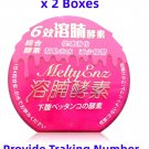 Melty Enz Belly Cut Slimming Dissolving Natural Weight Lost 60 Capsules x 2 Boxes