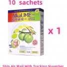 Alkaume 7.35 Umeboshi Cleanse Detox Natural Fruit & Fiber 10 Sachets / Box