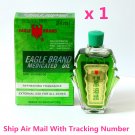 1 x Singapore Eagle Brand Medicated Balm Oil Muscle Sprains Aches Pains Relief 24ml