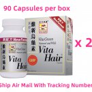 VITA GREEN Natural & Wild Vita Hair Capsules 90 Capsules x 2 Boxes