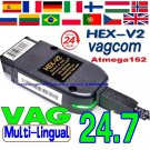 2025 VCDS IVCDSCAN HEX V2 Update 24.7 FOR VW For AUDI Skoda Seat Car Autocom Diagnostics Tools