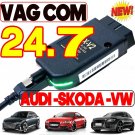 2025 VCDS VAGCOM V24.7 HEX V2 VAG Scanner Tools USB Interface FOR VW AUDI Skoda Seat Unlimited