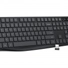 Lovaky MK98 Wireless Computer Keyboard Full Size with Numeric Keypad