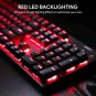 Aukey KM-G6 Mechanical Keyboard Red Switches 104key