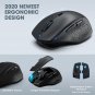 VicTsing PC307A Ergonomic Comfortable Wireless Mouse Silent