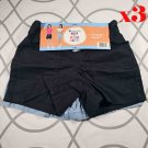 Members Mark Girl's Woven Shorts, 6/6x, Black/Light Chambray