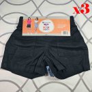 Members Mark Girl's Woven Shorts, 4/5, Black/Light Chambray
