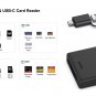 Memory Card Reader, BENFEI 4in1 USB USB-C to SD Micro SD MS CF Card Reader Adapter